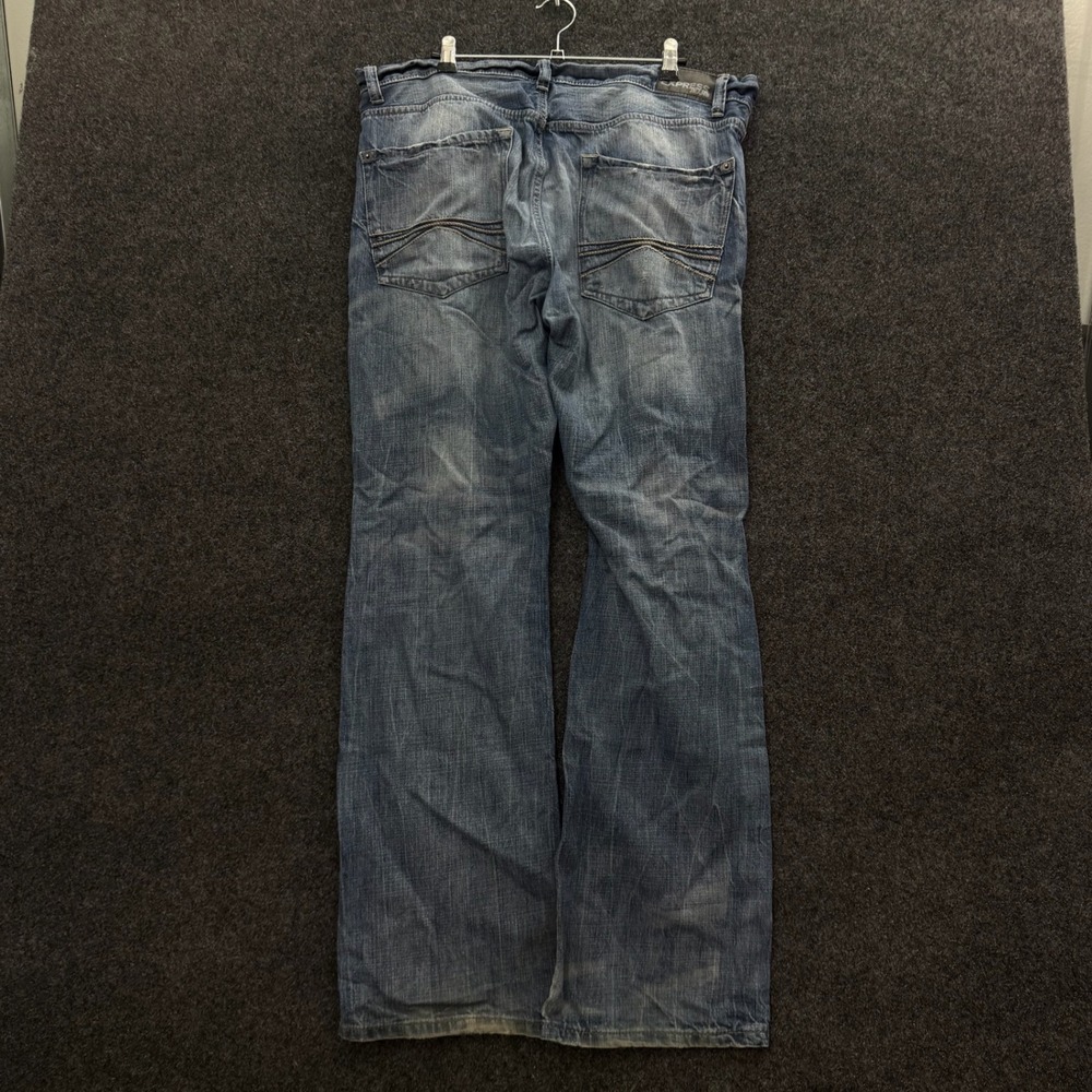 Express Jeans Rocco Boot Cut Mens 36x32 Blue Denim Y2K Medium Wash Cotton